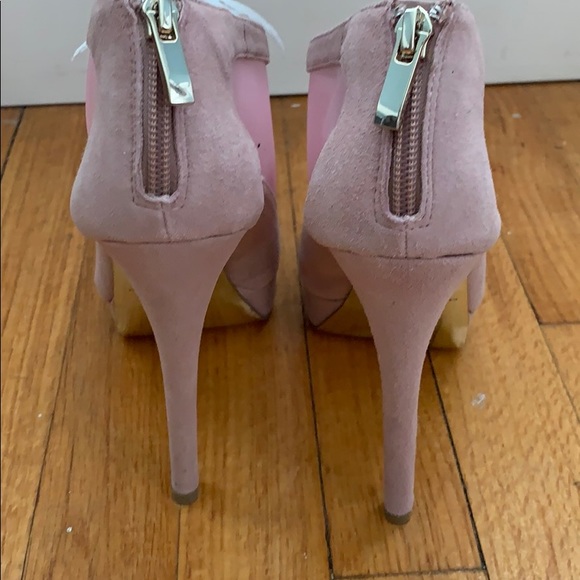 Pink ankle booties - Picture 2 of 6